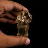 Calcite Terminated Golden Color Natural Mineral Specimen # B 6469