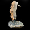 Calcite Tower with Stilbite and Chalcedony Natural Mineral Specimen # DK188