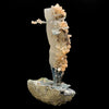 Calcite Tower with Stilbite and Chalcedony Natural Mineral Specimen # DK188