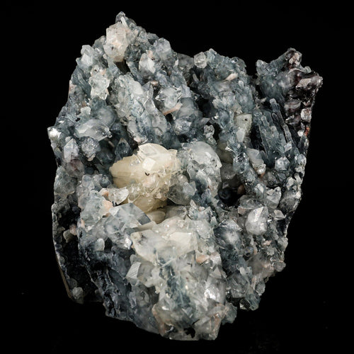 Calcite with Apophyllite Self Standing Natural Mineral Specimen # B 6422