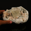 Calcite with Stilbite and Chalcedony Natural Mineral Specimen # B 5743
