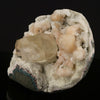 Calcite with Stilbite and Chalcedony Natural Mineral Specimen # B 5743