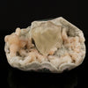 Calcite with Stilbite and Chalcedony Natural Mineral Specimen # B 5743