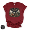 Cryptid Strolling in the Forest Tee | Bigfoot Woodland Graphic T-Shirt