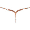Cashel 2.25 Antiqued Leaf Tooled Leather Breast Collar
