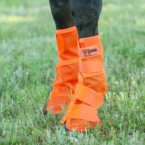 Cashel Crusader Horse Fly Boots Contoured Fit Leg Guards, Set of 2