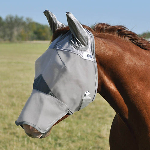 Cashel Crusader Long Horse Fly Mask with Ears