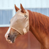 Cashel Econo Fly Mask Without Ears, Gold Lightweight Horse Fly Protection