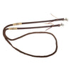 Cashel Flat Braid Leather Rein