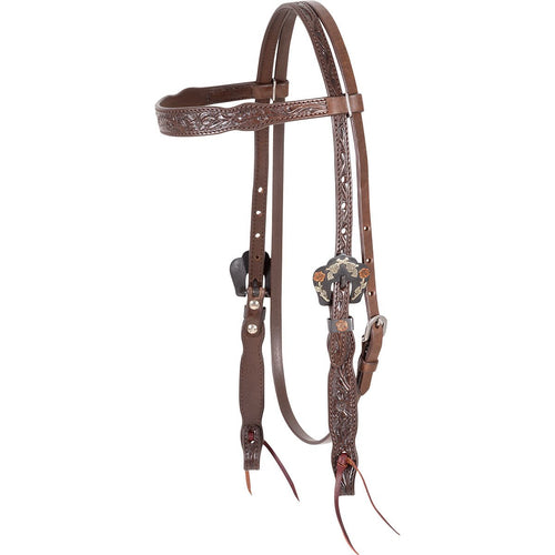 Cashel Guns & Roses Browband Headstall