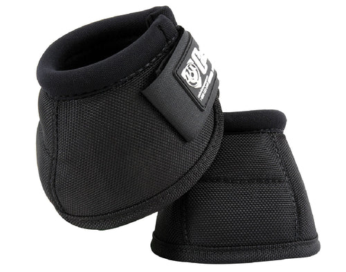 Cashel No-Turn Bell Boots, Black, Pair
