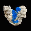 Rare Deep Blue Cavansite on Heulandite Matrix – Premium Indian Zeolite Collector Specimen from Pune # DK187