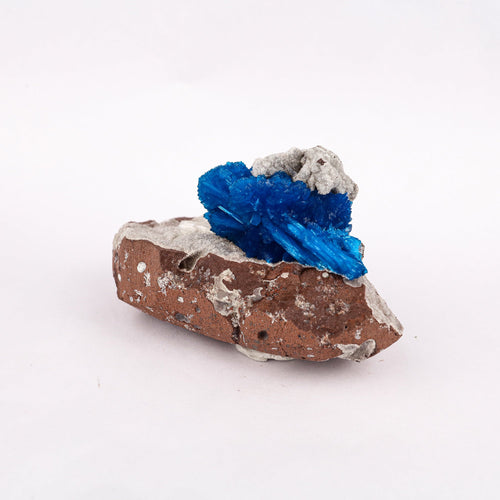 Cavansite on Heulandite (Rare Find) Free Standing Natural Mineral Specimen # B 6294