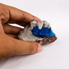 Cavansite on Heulandite (Rare Find) Free Standing Natural Mineral Specimen # B 6294