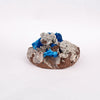 Cavansite on Heulandite (Rare Find) Free Standing Natural Mineral Specimen # B 6294