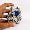 Cavansite on Heulandite (Rare Find) Free Standing Natural Mineral Specimen # B 6304