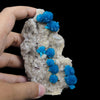 Cavansite on Heulandite (Rare Find) Natural Mineral Specimen USA # B 6922