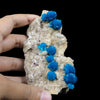Cavansite on Heulandite (Rare Find) Natural Mineral Specimen USA # B 6922