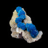 Cavansite on Heulandite (Rare Find) Natural Mineral Specimen USA # B 6926