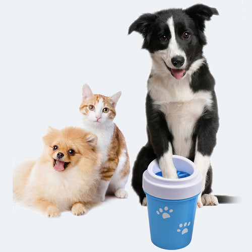 Pet Paw Cleaner Silicone Cup