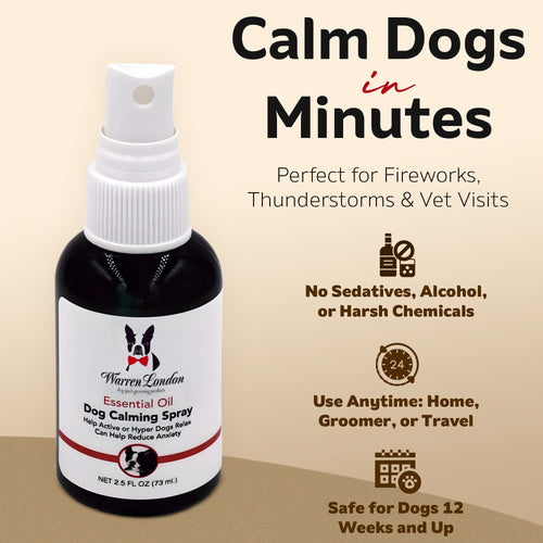 Essential Oil Dog Calming Spray