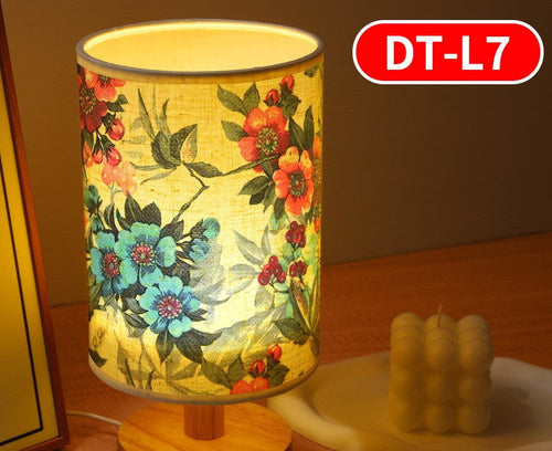 Handmade DIY Table Lamp Dry Flower Material Pack