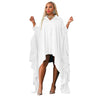 Plus Size Blouse Irregular Batwing Sleeve Dress