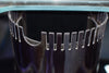 140 Gallon Seamless Glass Bowfront Aquarium Reef-Ready with Unstained Cabinet and Canopy Real Wood