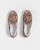 BEAUTIFUL PURPLE GITTER DESIGN CREATED BY FLIPSTYLEZ Women's Slip-On Canvas Shoe