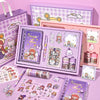 Hand Account Book Gift Box Set Cute Girl Heart Notebook