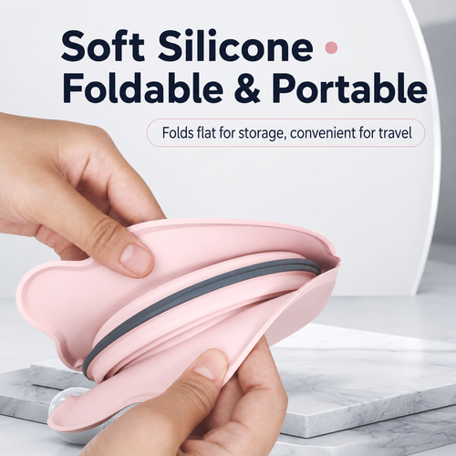 Collapsible Travel Double Pet Bowl