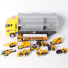 Simulation Mini Alloy Engineering Car Set