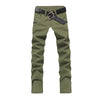Men's Cotton Loose Straight-leg Casual Overalls