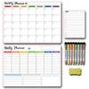 Calendar Magnetic White-board Wall Sticker Learning Schedule Refridgerator Magnets Message Board