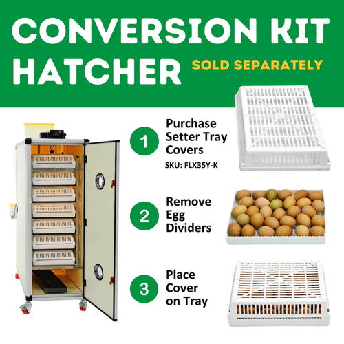 HB500 S - Automatic Setter Egg Incubator