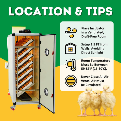 HB500 S - Automatic Setter Egg Incubator