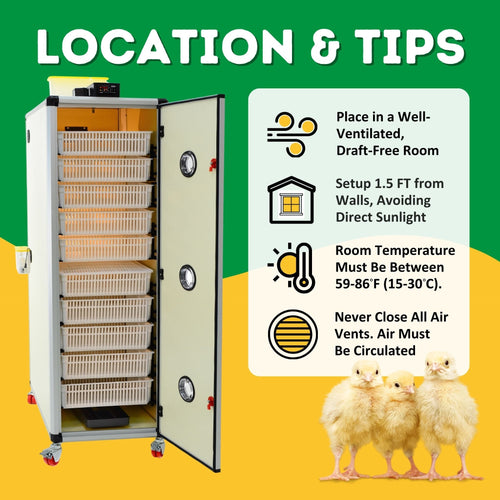 HB700 H - Fully Automatic Egg Hatcher
