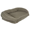 Classic Canvas Bolster Dog Bed