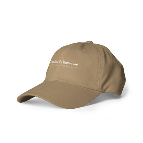 Sebastian & Clementine Classic Dad Hat for Pet Lovers