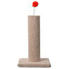 Classy Kitty Carpeted Cat Post w/ spring toy