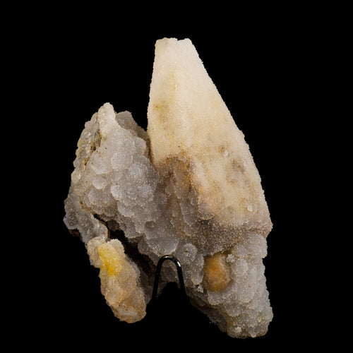 Coated Calcite with chalcedony Natural Mineral Specimen # B 6664