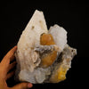 Coated Calcite with chalcedony Natural Mineral Specimen # B 6664