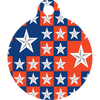 Colonial Stars HD Dog ID Tag
