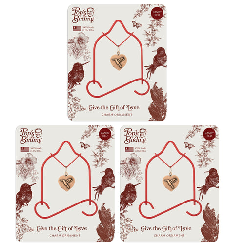 Charm Ornament, Love Red