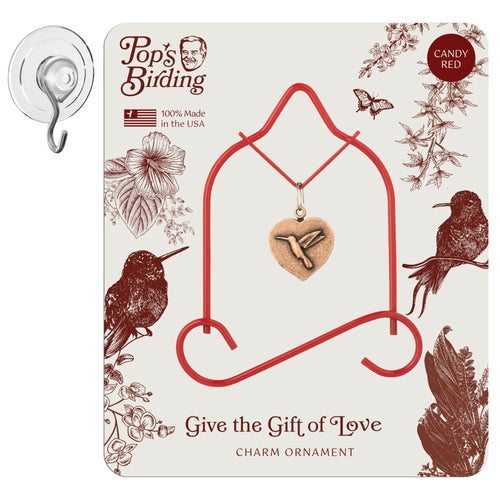 Charm Ornament, Love Red