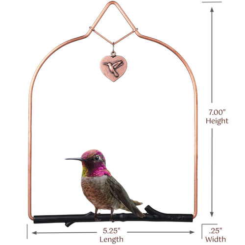 Copper Swing, Rustic Perch