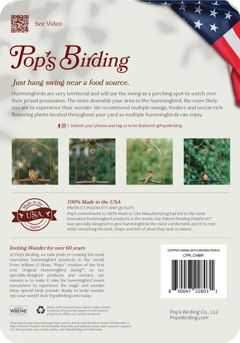 Copper Swing, Bark Perch