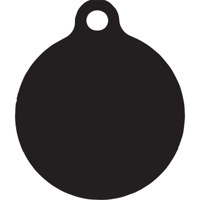 Gumballs Polka Dot HD Dog ID Tag