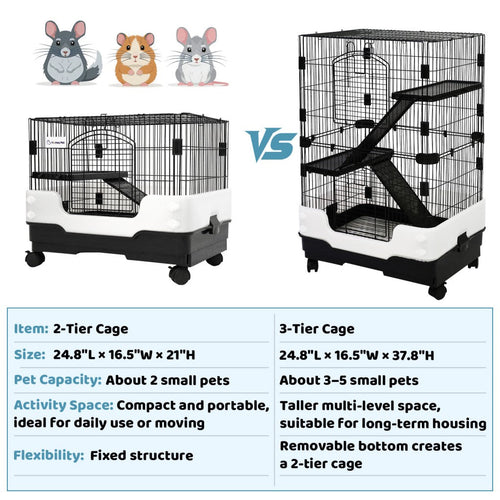 25 Small Animal Cage W25P-1F