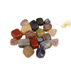 Tumbled Gemstones Polished Square Gemstone 1lb Mixed Chakra Natural Crystal Quartz Rock Lucky Healing Stones